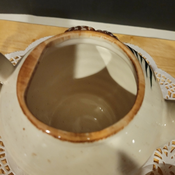 Vintage Ceramic Pine Cone Teapot - Picture 2 of 8